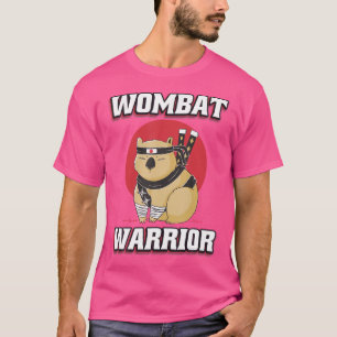 Camiseta Wombat australiano Ninja Gracioso Wombat