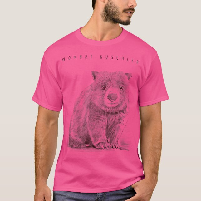 Camiseta Wombat Cudcidamente Australia Wombat (Anverso)