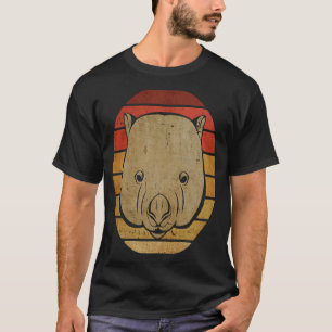Camiseta Wombat Cute Animal de la vida salvaje Artsy Wombat