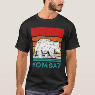 Camiseta Wombat de animales espirituales - Wombat vintage