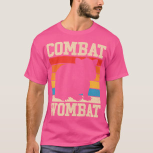 Camiseta Wombat De Combate Por Un Amante Wombats