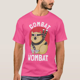 Camiseta Wombat De Combate Por Un Amante Wombats