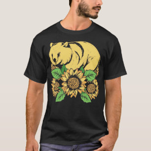 Camiseta Wombat de girasol