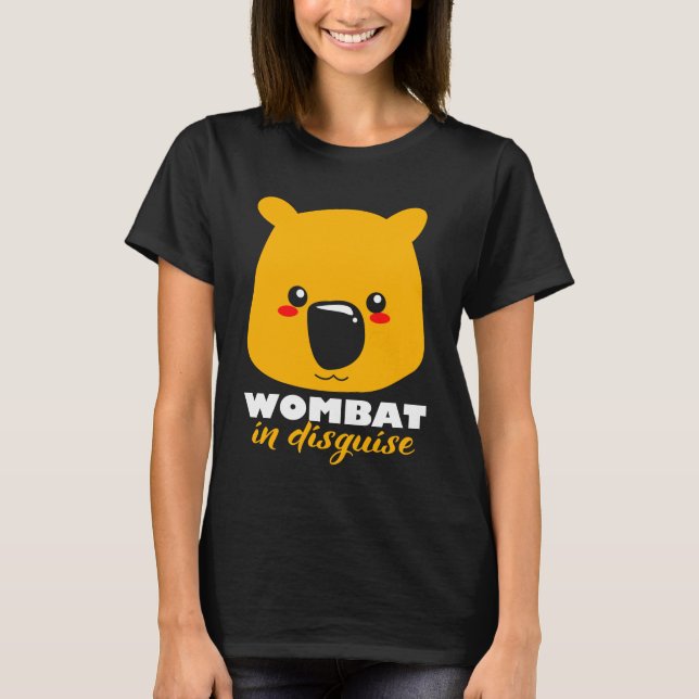 Camiseta Wombat disfrazado marsupial Australia Koala (Anverso)