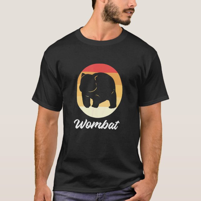 Camiseta Wombat En Sunset Zookeeper (Anverso)
