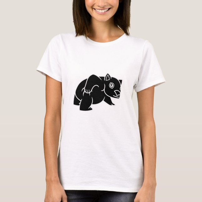 Camiseta Wombat es lindo (Anverso)