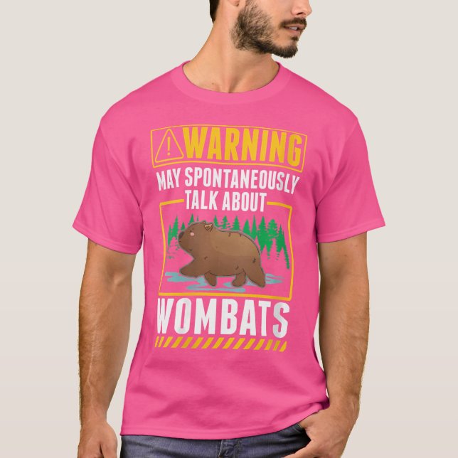 Camiseta Wombat Lover (Anverso)