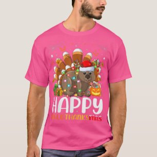 Camiseta Wombat Lover Navidades de Halloween Feliz Hallogra