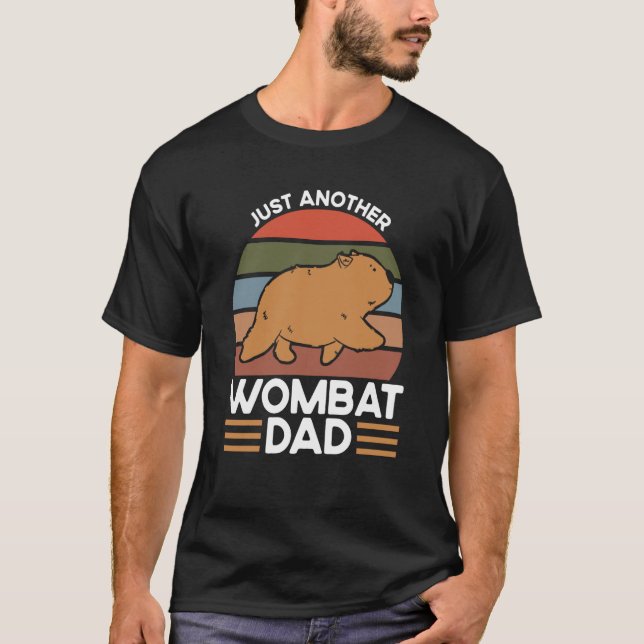 Camiseta Wombat, otra mujer Wombat (Anverso)
