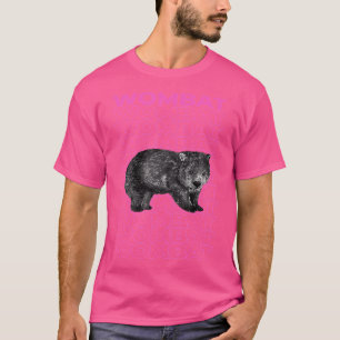Camiseta Wombat Pastel Aesthetic