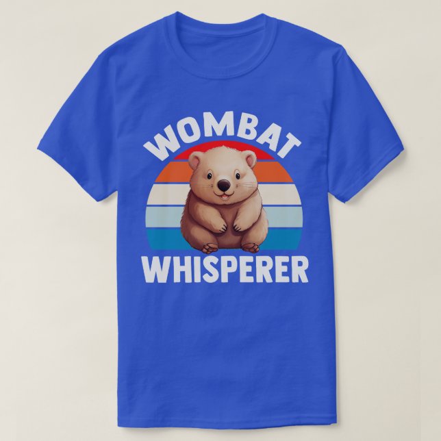 Camiseta wombat whisperer (Diseño del anverso)