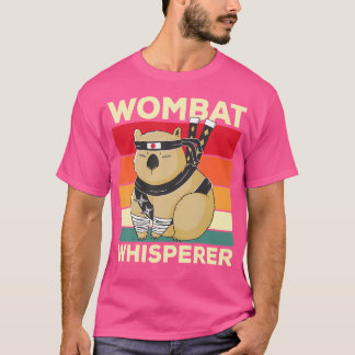 Camiseta Wombat Whisperer Funny Wombat dice