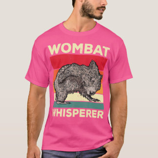 Camiseta Wombat Whisperer Funny Wombat dice