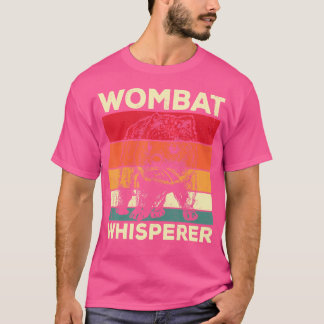 Camiseta Wombat Whisperer Funny Wombat dice