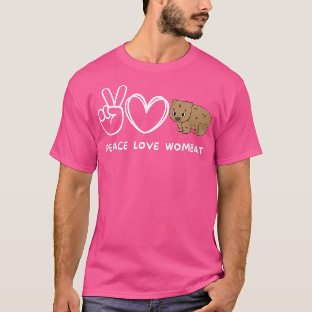 Camiseta Wombat Wombat Lover Animals (Anverso)