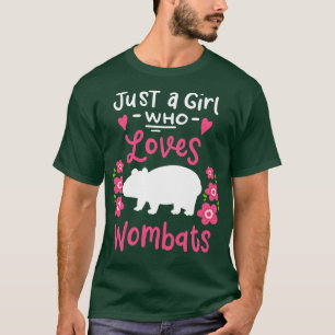 Camiseta Wombat Wombat Lover Australia