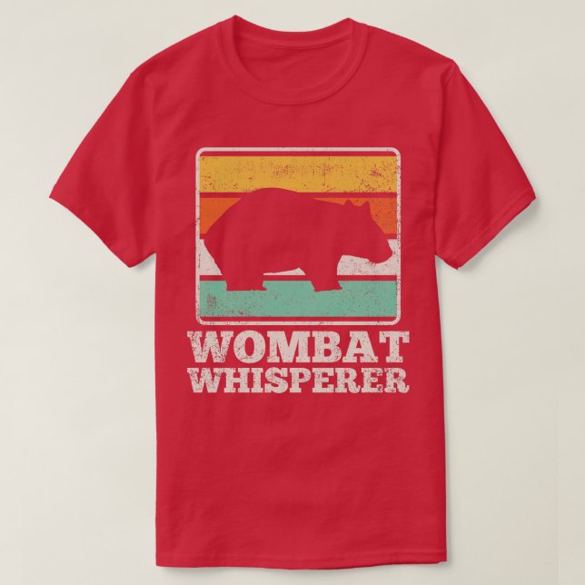 Camiseta Wombat Wombat Whisperer (Diseño del anverso)