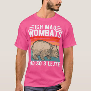 Camiseta Wombat Wombats Australia Marsupial