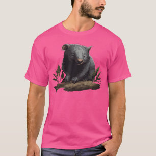 Camiseta Wombats Australia Tasmania Marsupial Outback Womba