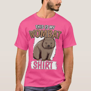 Camiseta Wombats Cita Australia Este Es Mi Wombat
