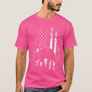 Camiseta Wombats de Bandera Estadounidense