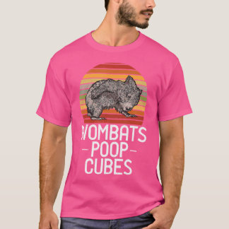 Camiseta Wombats Poop Cubes ama a Wombat