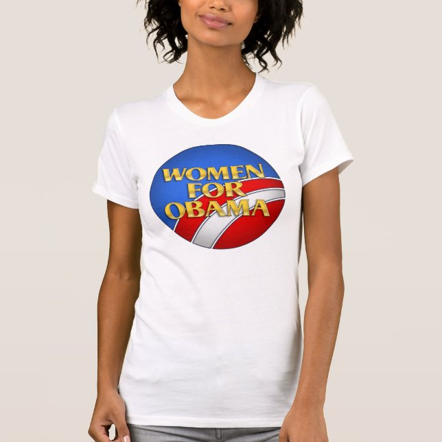 Camiseta Women4Obama (Anverso)