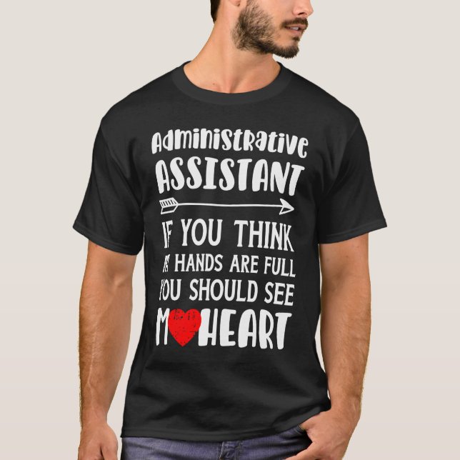 Camiseta Women Administrative Assistant (Anverso)