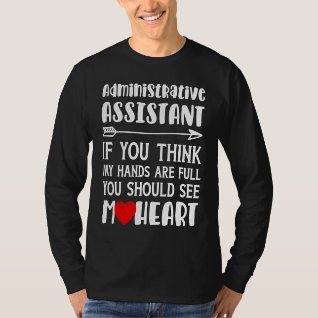 Camiseta Women Administrative Assistant (Anverso)