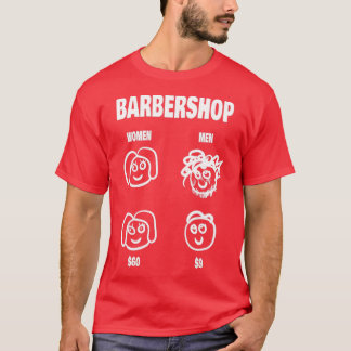 Camiseta Women Barber Barbershop