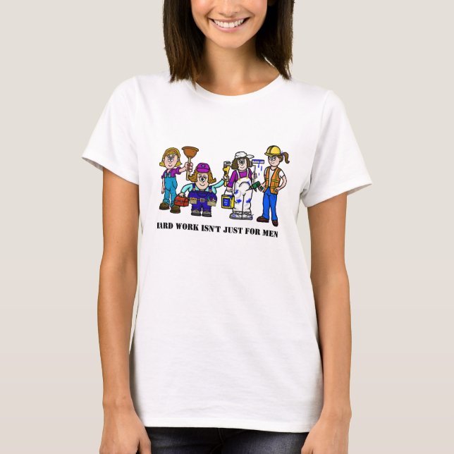 Camiseta Women Blue Collar Workers T-Shirt (Anverso)