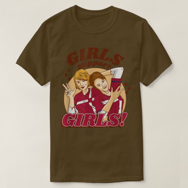 Camiseta Women Friends Feminist Girls Support Girls 6336  (Diseño del anverso)