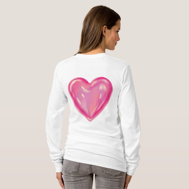 Camiseta Women long sleeve t shirt  (Reverso completo)