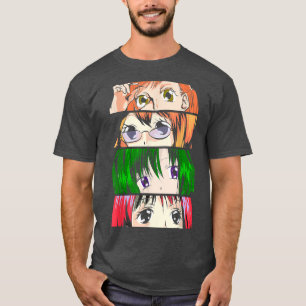 Camiseta Women Manga Otaku Japan Kawaii Girl Japanese Anime