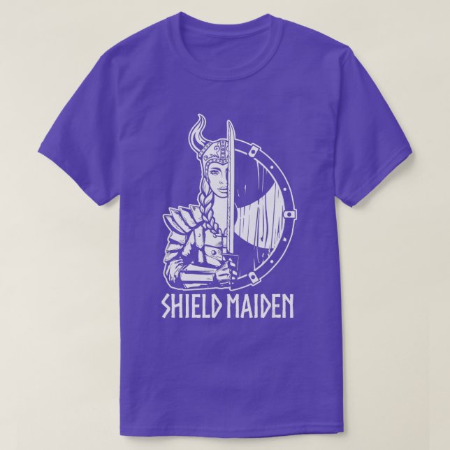 Camiseta Women Shield Maiden Chica Viking (Diseño del anverso)