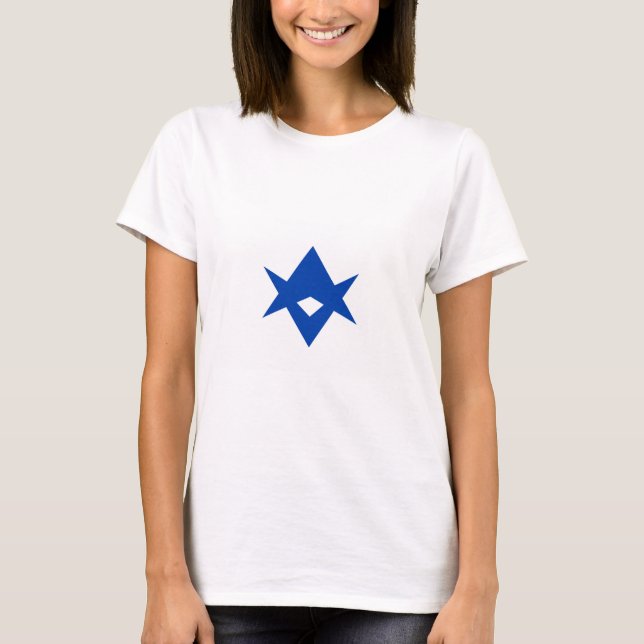 Camiseta Women T Shirt with Flag of Toyota City, Japan (Anverso)