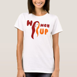 Camiseta Women Up, Día Internacional de la Mujer