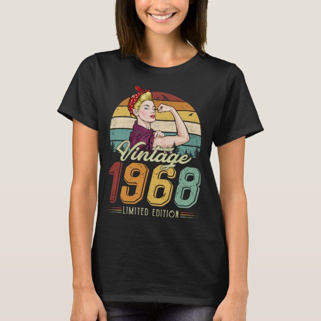CAMISETA WOMEN VINTAGE 1968 EDICIÓN LIMITADA (Anverso)