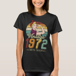 CAMISETA WOMEN VINTAGE 1972 EDICIÓN LIMITADA