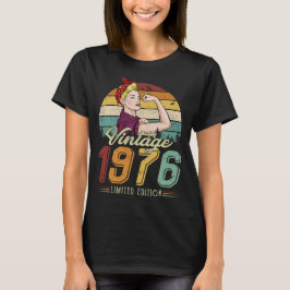 CAMISETA WOMEN VINTAGE 1976 EDICIÓN LIMITADA