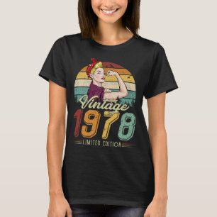 CAMISETA WOMEN VINTAGE 1978 EDICIÓN LIMITADA