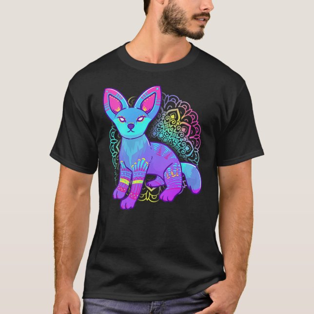 Camiseta Womens Alebrije Fox Mexican (Anverso)