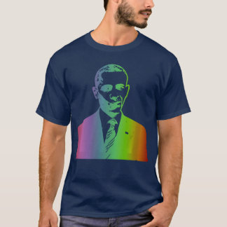 Camiseta Womens Barack Obama Miss Me Yet Cool Smirk VNeck