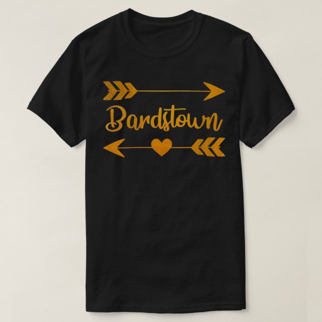 Camiseta Womens BARDSTOWN KY KENTUCKY Funny City Home Roots (Diseño del anverso)