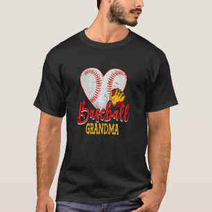Camiseta Womens Baseball Grandma Nana Granny Mothers Day