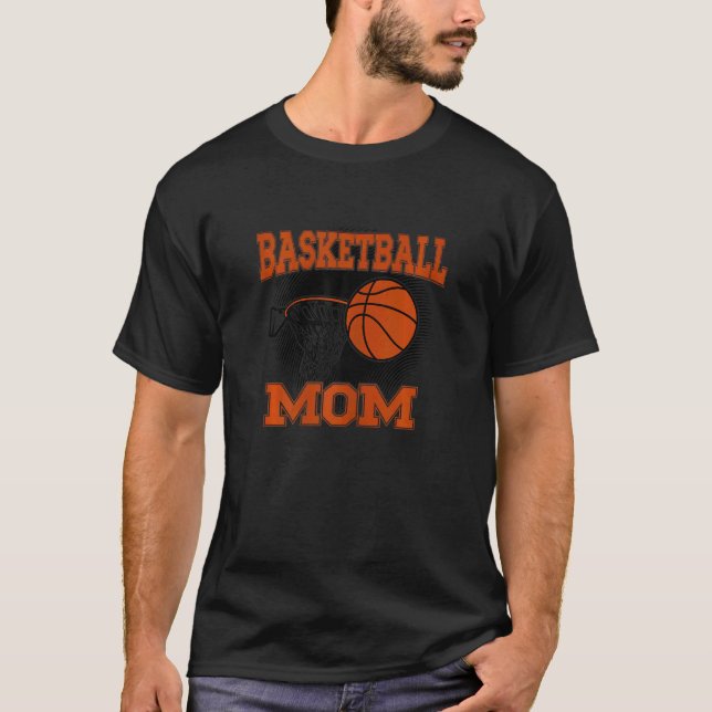 Camiseta Womens Basketball Mom (Anverso)