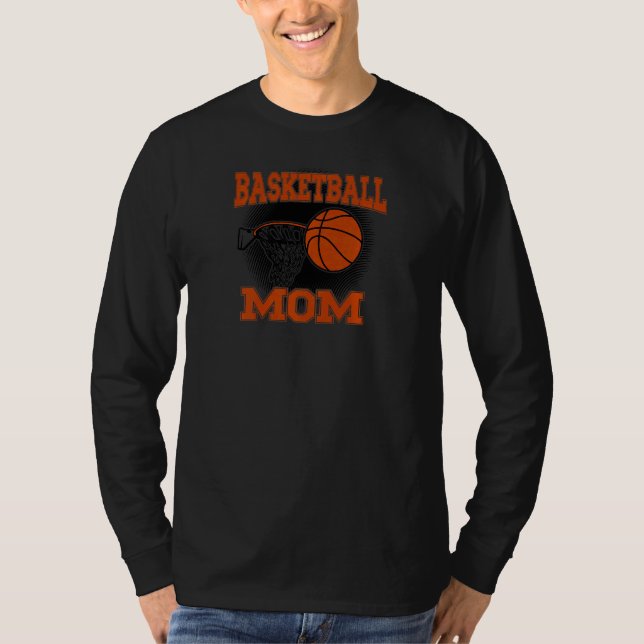 Camiseta Womens Basketball Mom  1 (Anverso)