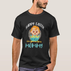 Camiseta Womens Be Mommy Pregnancy Baby Reveal Egg Happy Ea