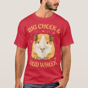 Camiseta Womens Big cheek & loud wheek Design for a Guinea 
