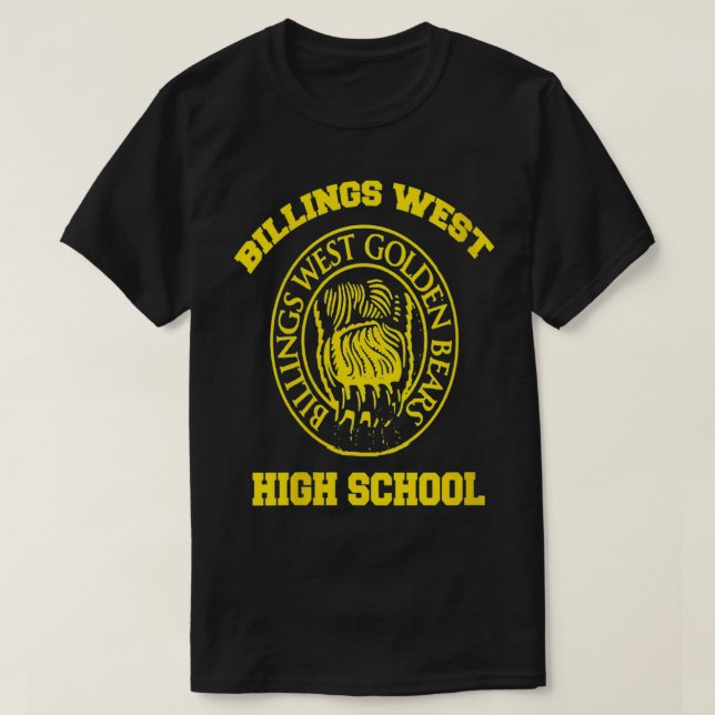 Camiseta Womens Billings West High School (Diseño del anverso)